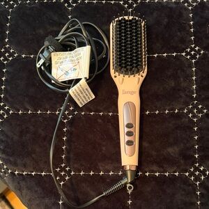 Lange Pink Hair Straightening Brush